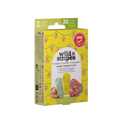 7587881 Wild Stripes Pensos Kids Jungle | 20 Pensos Pele Sensível das Crianças