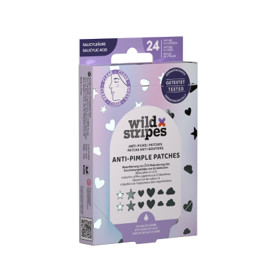 7587816 Wild Stripes Pimple Patches Holo Clear | 24 Pensos Anti-Borbulhas