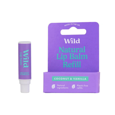Wild Recarga Bálsamo Labial Coco e Baunilha 4,5g | Recarga 4.5g