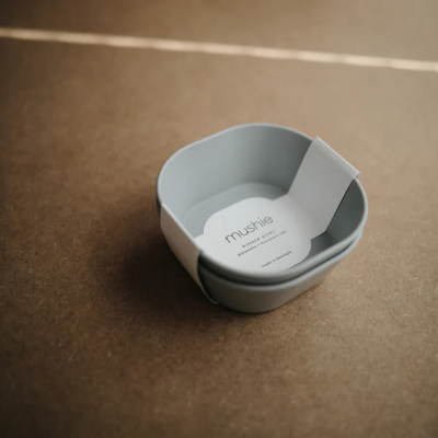 Mushie Pack Taças Quadradas Sage - 2 Unidades | Farmácia d'Arrábida