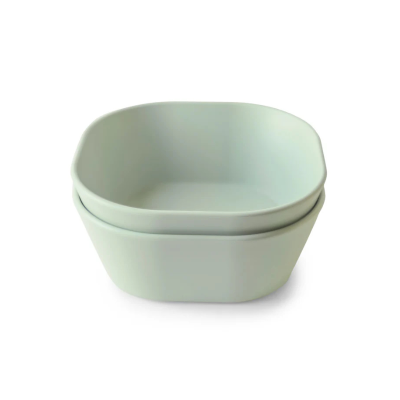 Mushie Pack Taças Quadradas Sage - 2 Unidades | Farmácia d'Arrábida