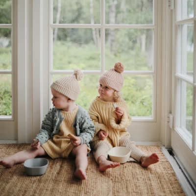 Mushie Pack Taças Quadradas Blush - 2 Unidades | Farmácia d'Arrábida