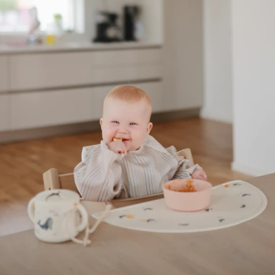 Mushie Taça com Ventosa Blush 6M+ | Farmácia d'Arrábida