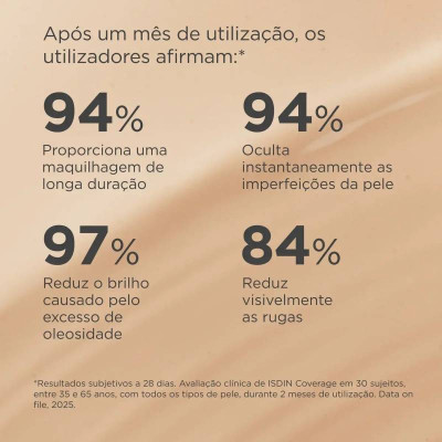 ISDIN Coverage 50+ 1 Pearl 30g Base de Maquilhagem | Farmácia d'Arrábida