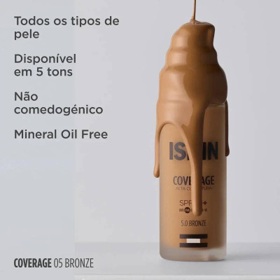 ISDIN Coverage SPF50+ 5.0 Bronze 30g | Farmácia d'Arrábida