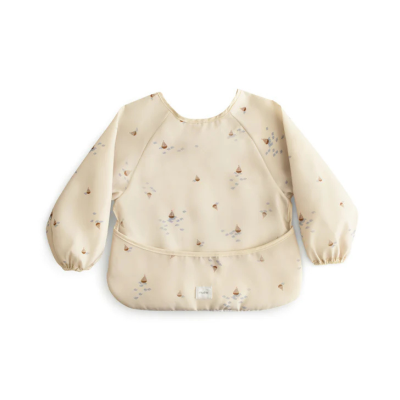 5501900 Mushie Babete Manga Comprida Boats 6-24 Meses | Padrão Barcos