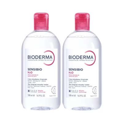 7563718 Bioderma Sensibio H2O Água Micelar Pack 2x500ml | Oferta Especial para Pele Sensível
