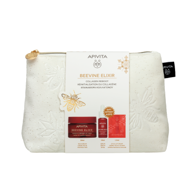 Apivita Coffret Natal Beevine Elixir Creme Rico | Farmácia d'Arrábida