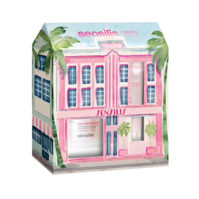 7583930 Sensilis Coffret Natal Skin Glow | Cuidado Noturno 50ml + Contorno Olhos 15ml