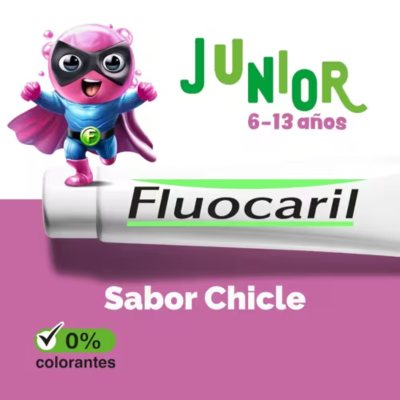 Fluocaril Junior Gel Dentífrico Bubble Gum 2x75ml 6-12A | Farmácia d'Arrábida