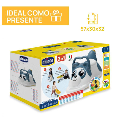 Chicco Panda 3 em 1 Brinquedo Evolutivo 12+ | Farmácia d'Arrábida