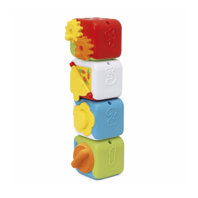 8058664171460 Chicco Cubo Multiatividades | Brinquedo Educativo Montessori 10-36 Meses