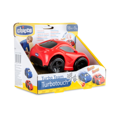 Chicco TurboTouch Carro Vermelho com Turbo +18M | Farmácia d'Arrábida