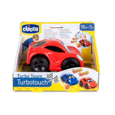 Chicco TurboTouch Carro Vermelho com Turbo +18M | Farmácia d'Arrábida