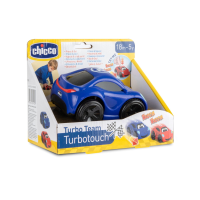Chicco TurboTouch Carro Azul com Turbo +18M | Farmácia d'Arrábida