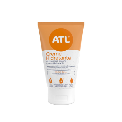 ATL Creme Hidratante Rosto & Corpo 100g | Hidratação Intensa Peles Sensíveis