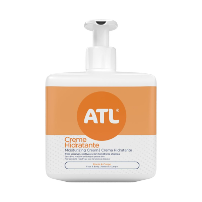 ATL Creme Hidratante Rosto & Corpo 1Kg | Hidratação Intensa Peles Sensíveis