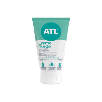 ATL Creme Gordo 100g | Nutrição Intensa e Ação Anti-Estrias Peles Muito Secas