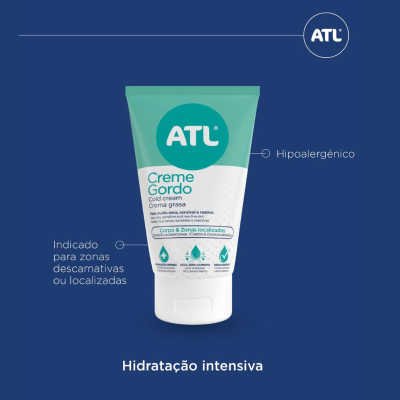 ATL Creme Gordo 400g Nutrição Peles Muito Secas| Farmácia d'Arrábida