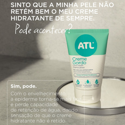 ATL Creme Gordo 400g Nutrição Peles Muito Secas| Farmácia d'Arrábida