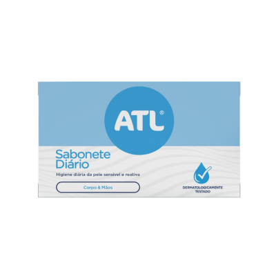 7775957 ATL Sabonete Diário 150g | Limpeza Suave e Hidratante Peles Sensíveis