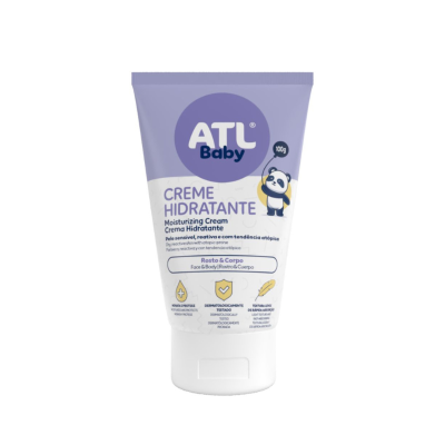 6289454 ATL Baby Creme Hidratante 100g | Hidratação Suave para Pele Atópica Bebé