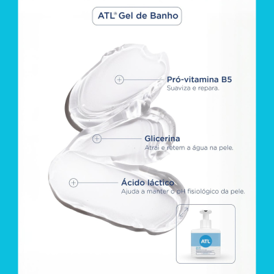 ATL Gel de Banho 400ml | Farmácia d'Arrábida