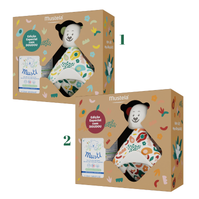 7295337 Mustela Bebé Coffret Edição Especial | Perfume sem Álcool 50ml + Doudou