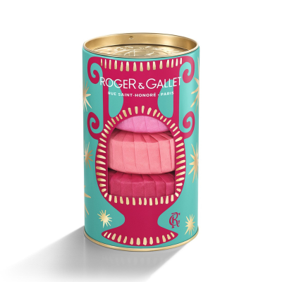 7548917 Roger&Gallet Coffret Natal 2025 - Lata 3 Sabonetes Rouge | Presente