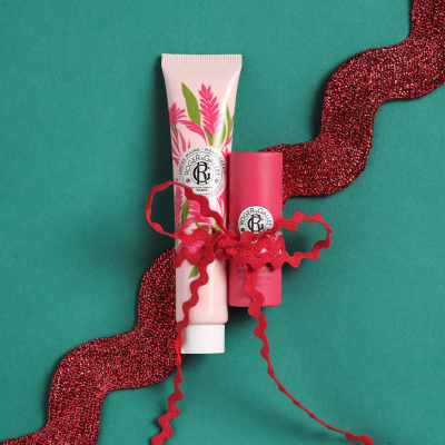 Roger&Gallet Coffret Natal Gingembre Rouge Creme Mãos + Batom | Farmácia d'Arrábida