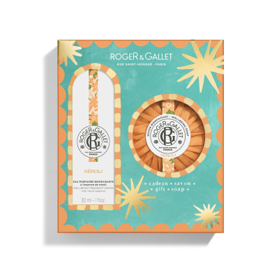 7548842 Roger&Gallet Coffret Natal 2025 Néroli | Água Perfumada 30ml + Sabonete 100g