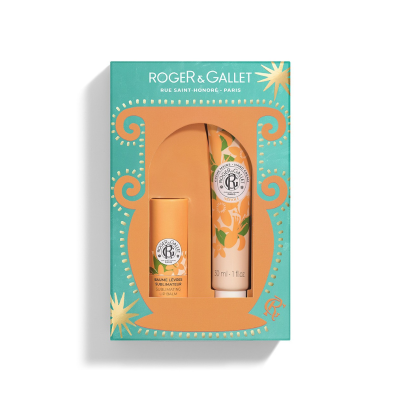 7548891 Roger&Gallet Coffret Natal 2025 Néroli | Creme Mãos 30ml + Stick Labial