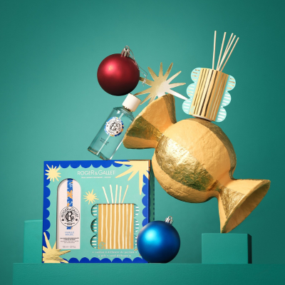 Roger&Gallet Coffret Natal 2025 Vanille Soleil Água Perfumada + Difusor | Farmácia d'Arrábida