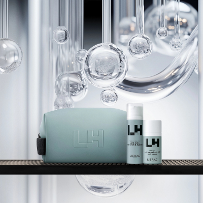 Lierac Homme Coffret Natal Fluido Anti-idade + Deo + Bolsa | Farmácia d'Arrábida