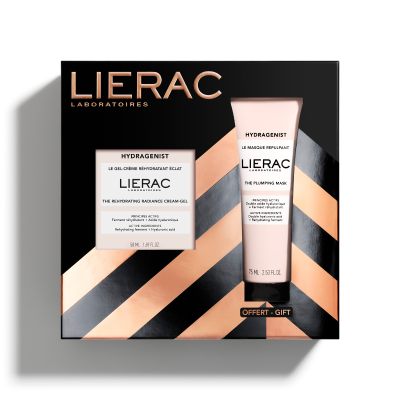 Lierac Coffret Natal Hydragenist Gel-Creme Oferta Máscara | Farmácia d'Arrábida