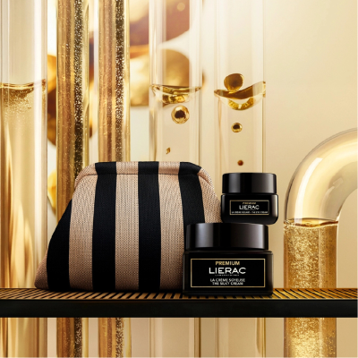 Lierac Coffret Natal Premium Creme Sedoso + Olhos + Bolsa | Farmácia d'Arrábida