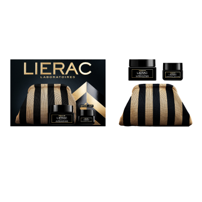 Lierac Coffret Natal Premium Creme Voluptoso| Oferta Creme Olhos + Bolsa