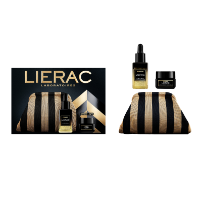 7547190 Lierac Coffret Natal Premium Sérum | Oferta Creme Olhos + Bolsa