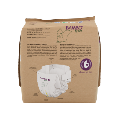 Bambo Nature Fraldas T3 M 4-8kg Paper Bag 6x28 | Farmácia d'Arrábida