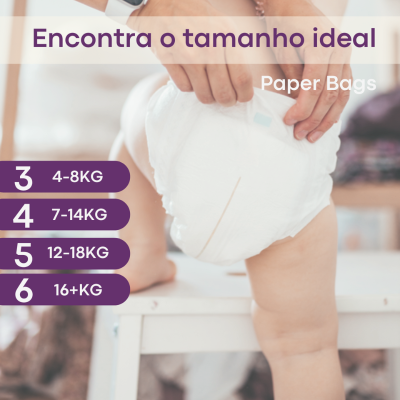Bambo Nature Fraldas T3 M 4-8kg Paper Bag 6x28 | Farmácia d'Arrábida
