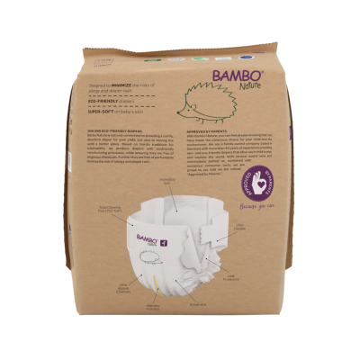 Bambo Nature Fraldas T4 L 7-14kg Paper Bag 6x24 | Farmácia d'Arrábida
