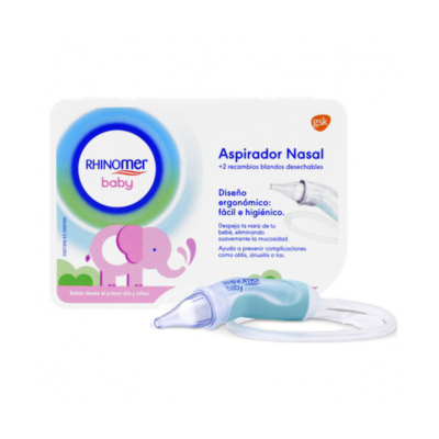 6149492 Rhinomer Baby Aspirador Nasal Soft | 2 Recargas + Aspirador