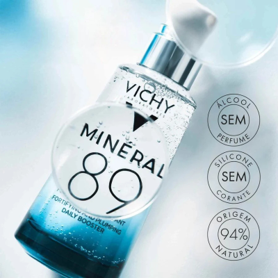 Vichy Coffret Natal Minéral 89 Sérum + Bolsa | Farmácia d'Arrábida