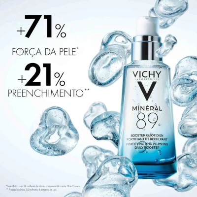 Vichy Coffret Natal Minéral 89 Sérum + Bolsa | Farmácia d'Arrábida