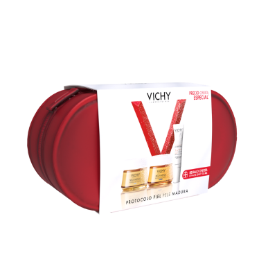 7576223 Vichy Coffret Natal Neovadiol | Creme Dia + Noite + Fluido Solar