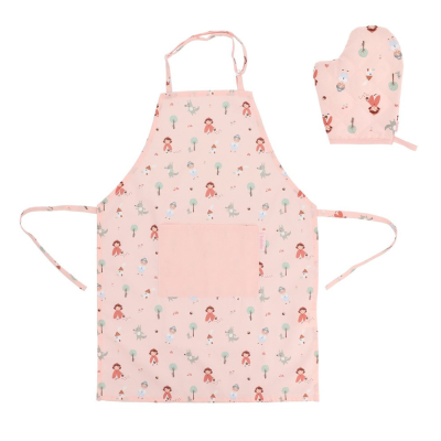 8434149580222 Tutete Conjunto Avental + Luva Little Red | Coleção Capuchinho Vermelho