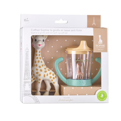 3056568508097 Sophie La Girafe Coffret Girafa + Copo Anti-Fugas