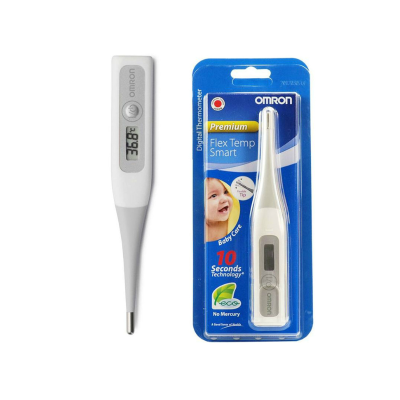 6173534 Omron Flex Temp Smart Termómetro Digital | Flexível Oral/Axilar/Retal