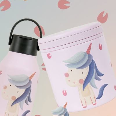 Runbott Brunch Termo Comida 400ml Unicorn | Farmácia d'Arrábida