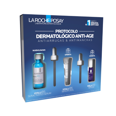 7574863 La Roche-Posay Coffret Natal 2025 Hyalu B5 | Protocolo Antirrugas & Antimanchas